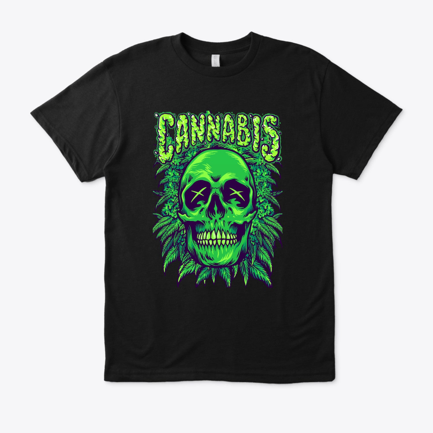 Cannabis Skull T-Shirt