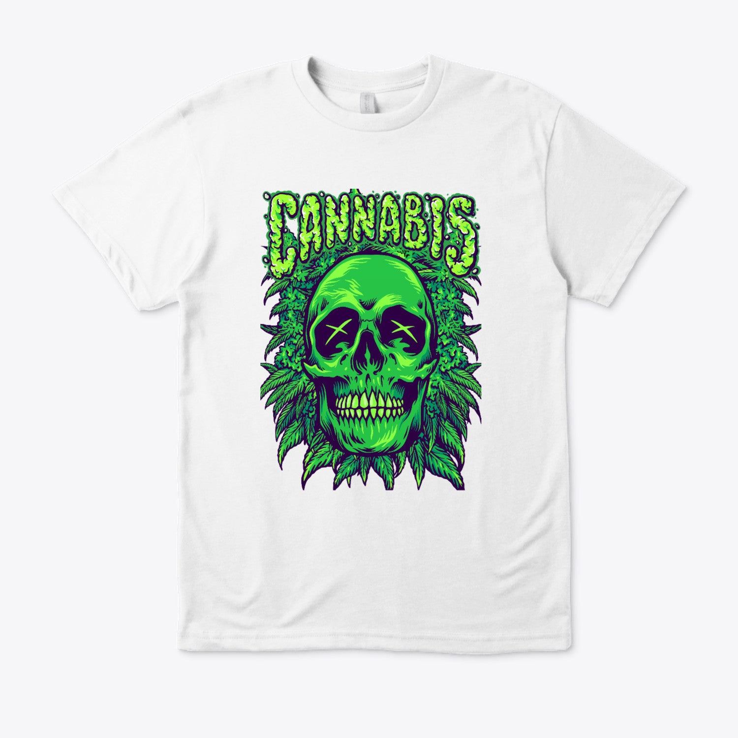 Cannabis Skull T-Shirt
