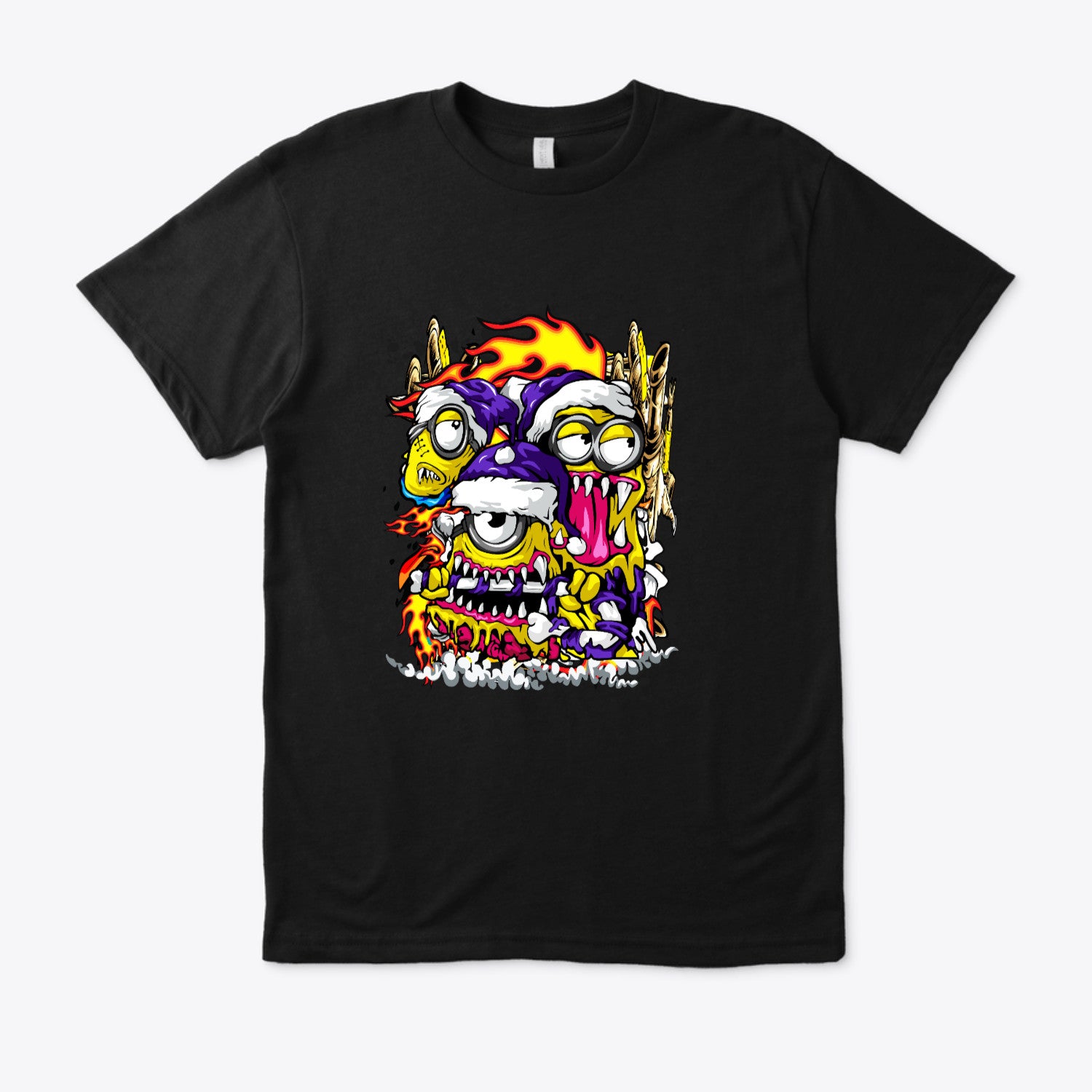 Zombie Monster Graphic T-Shirt