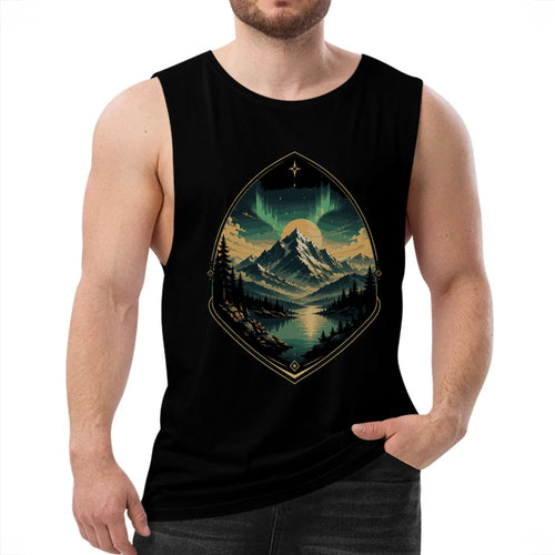 Emerald Mountain Haven tank top