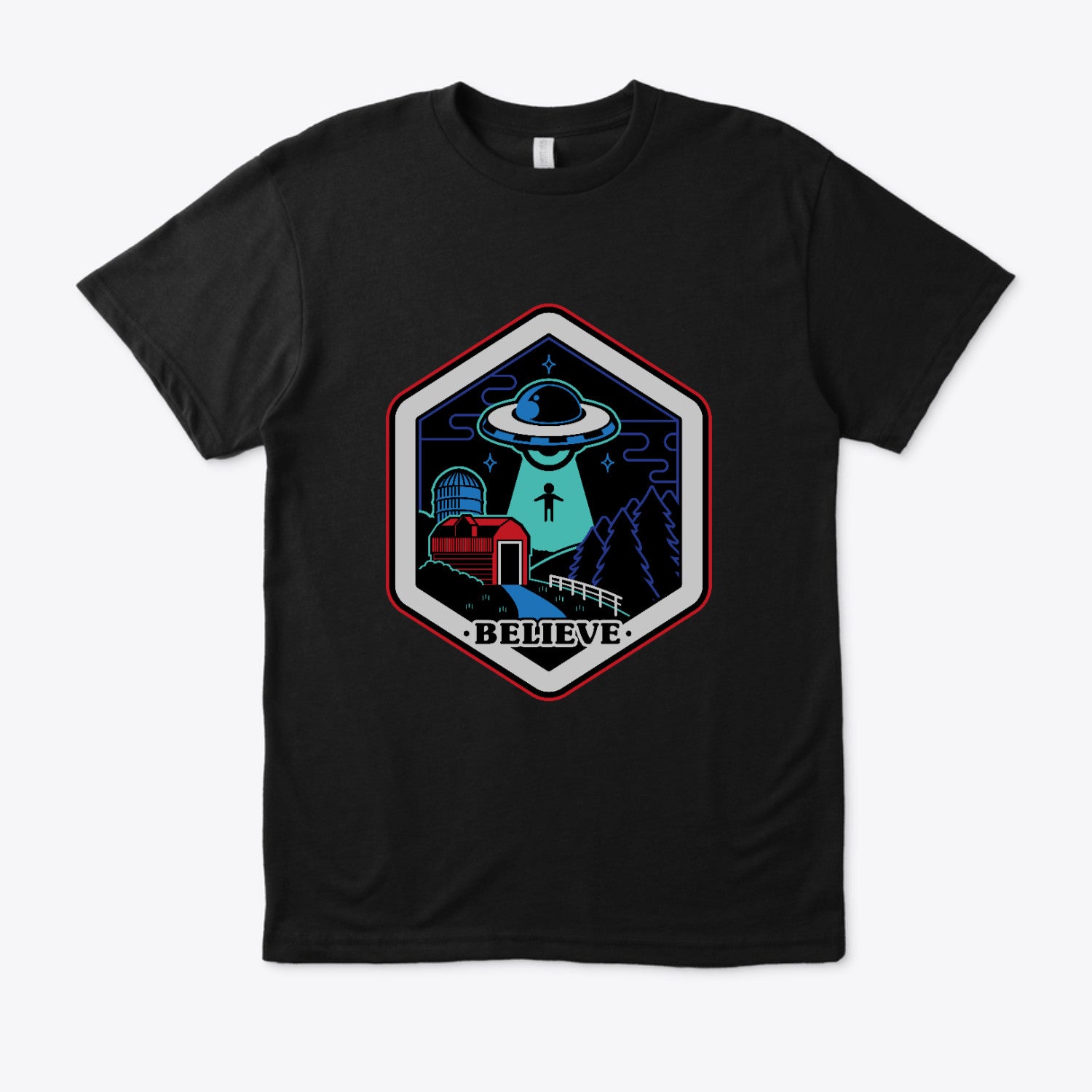 UFO Believe T-Shirt