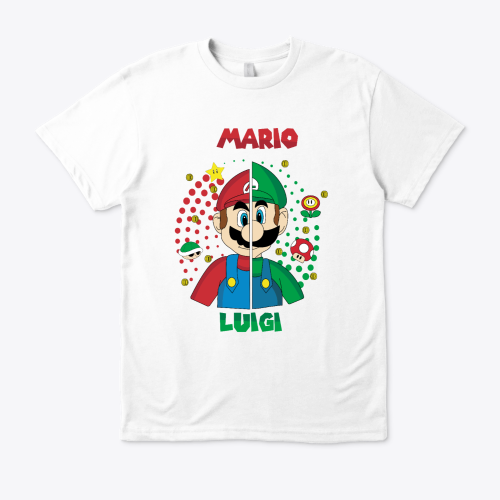 Mario Luigi Graphic T-Shirt