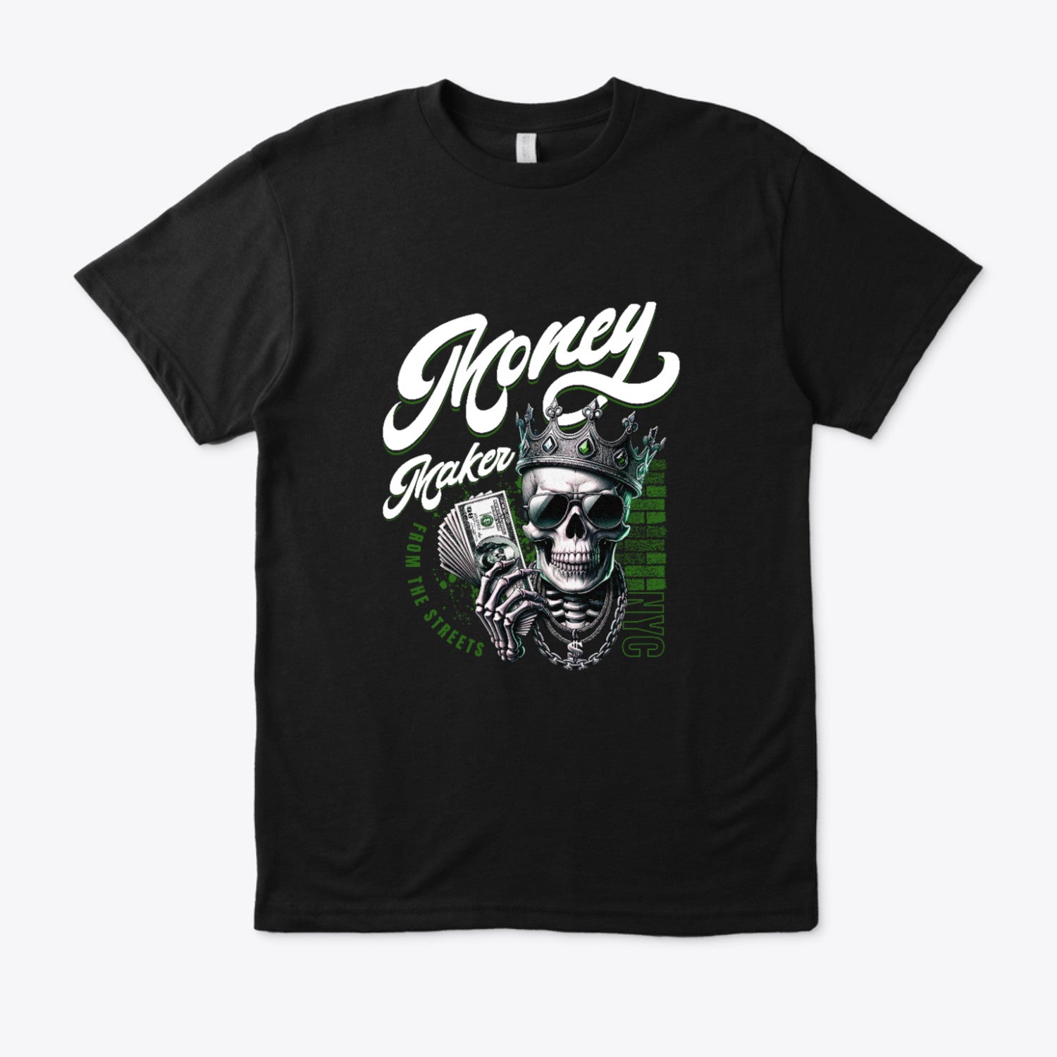 Money Maker Skull T-Shirt