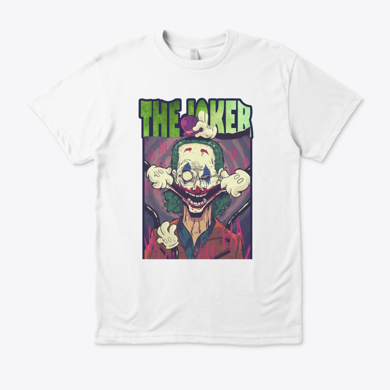 Joker Horror Graphic T-Shirt