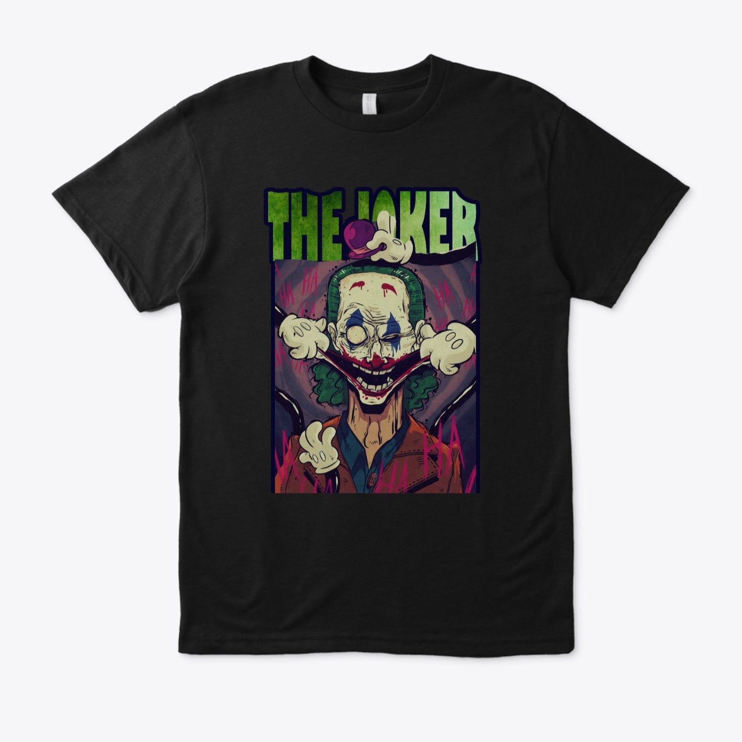 Joker Horror Graphic T-Shirt