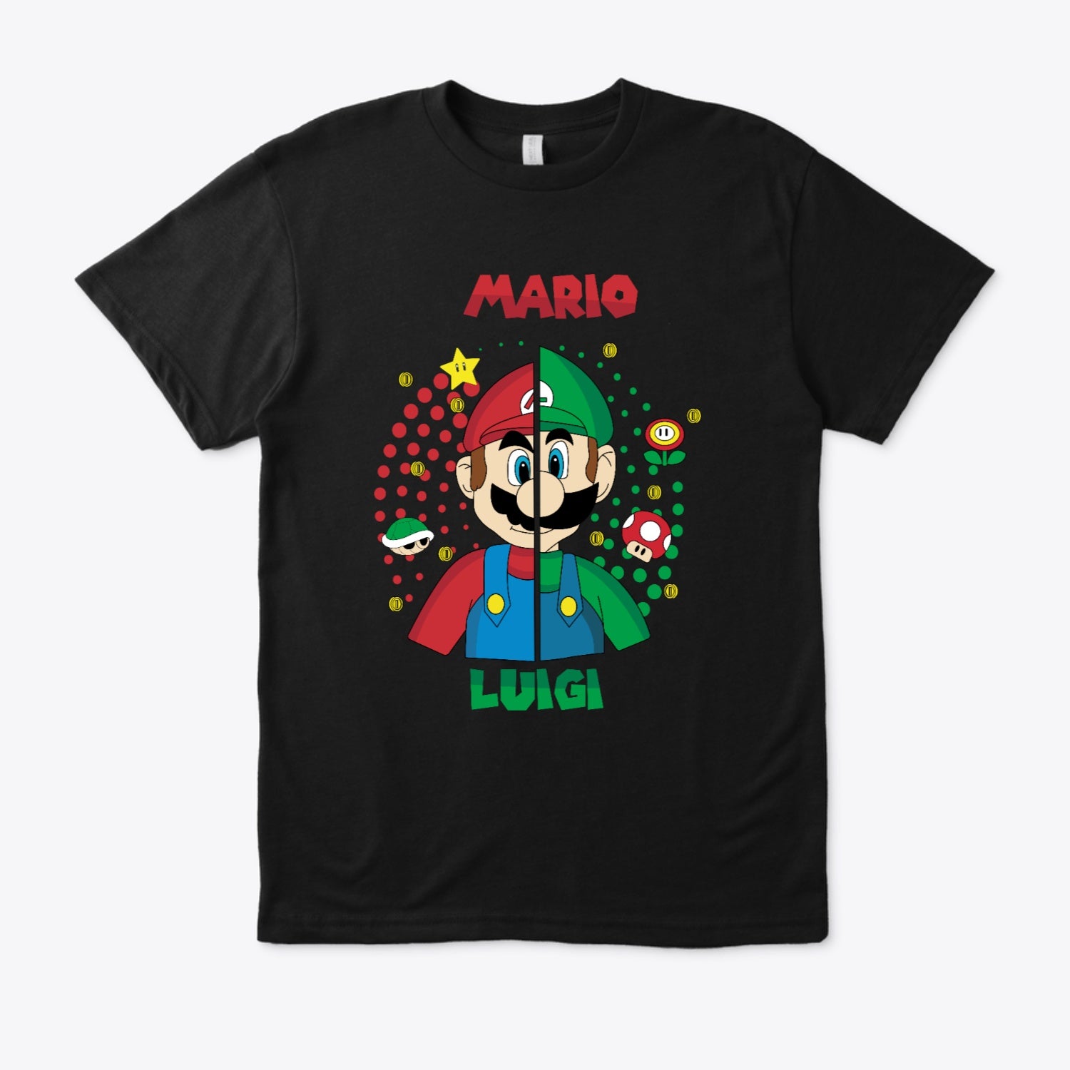 Mario Luigi Graphic T-Shirt
