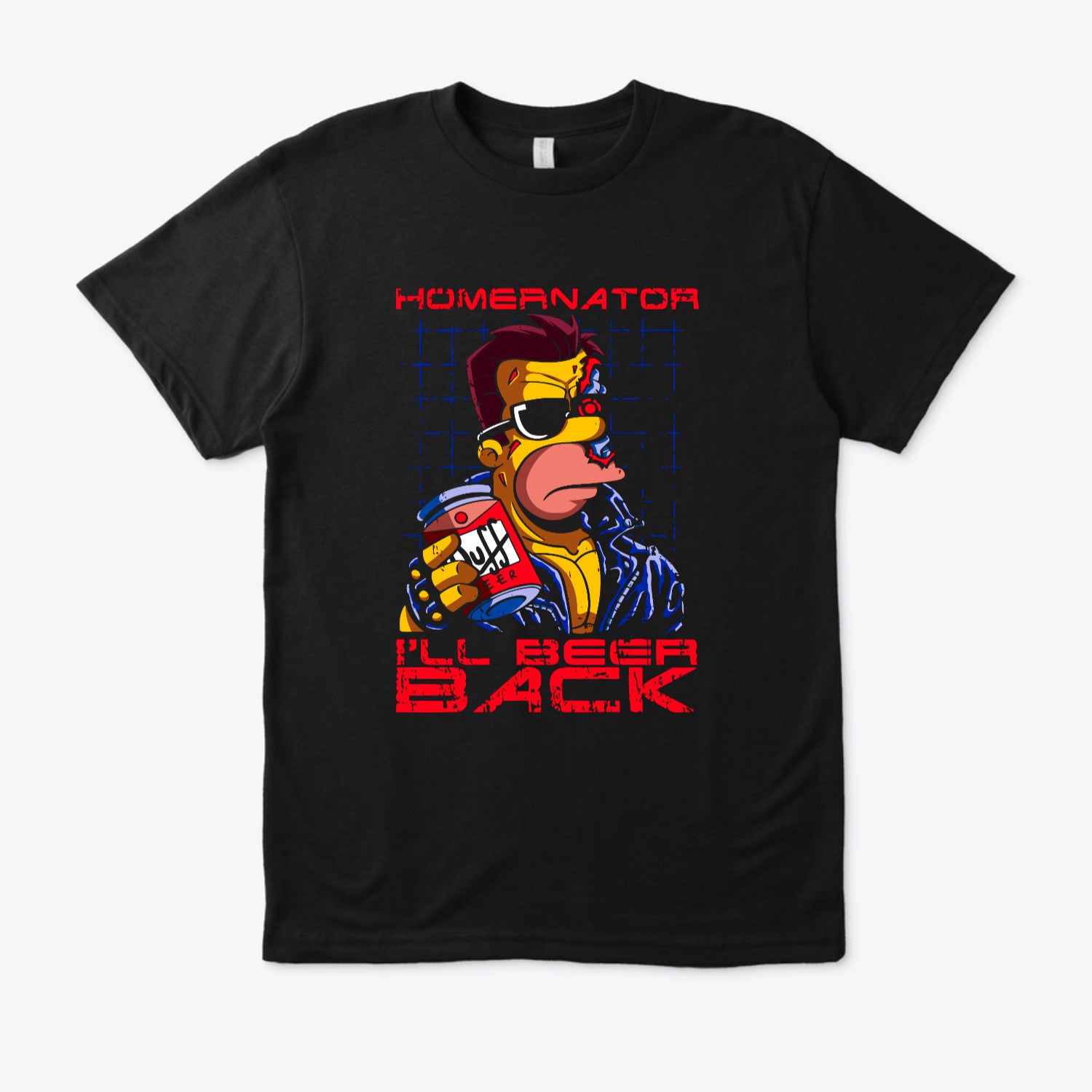 Homeinator Retro Graphic T-Shirt