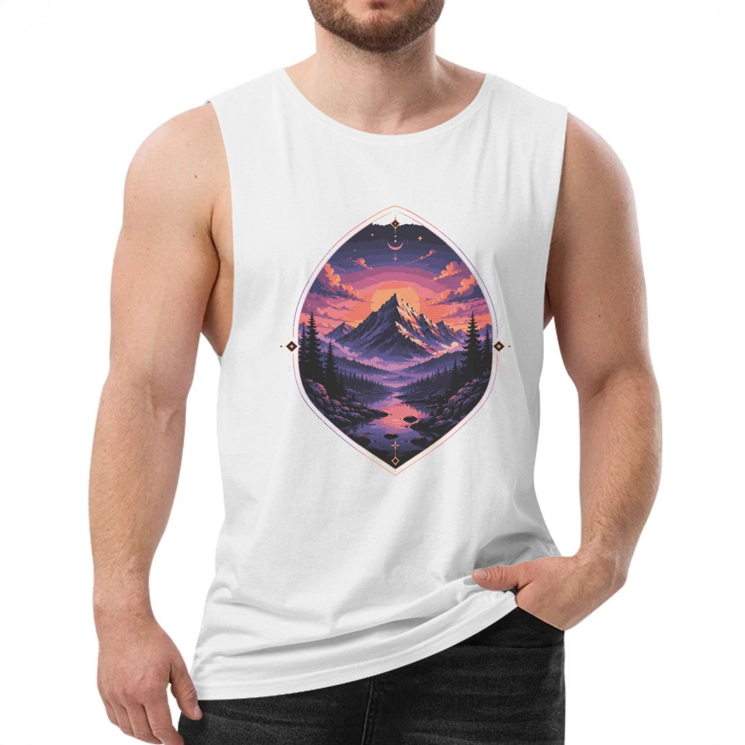 Mystic Valley Glow tank top
