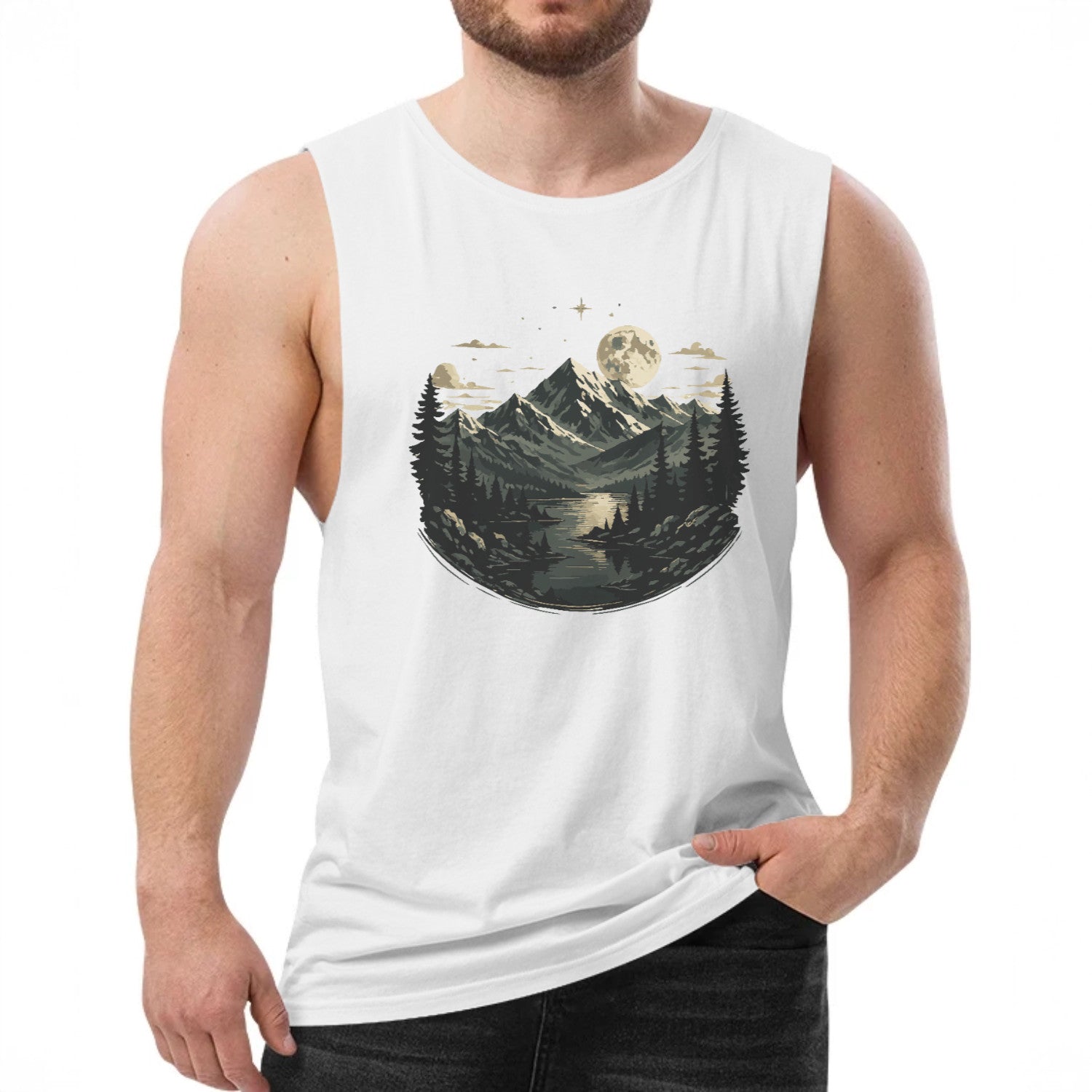 Monochrome Wilderness Top Tank
