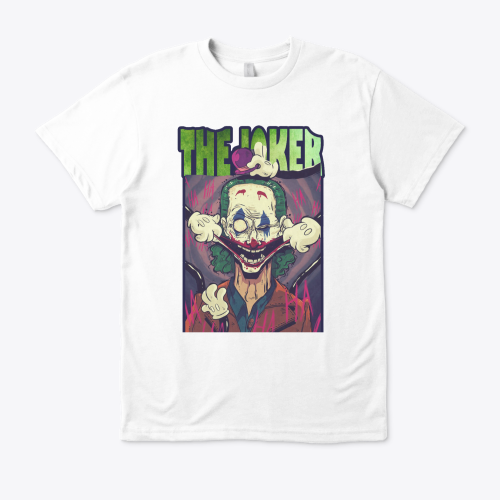Joker Horror Graphic T-Shirt